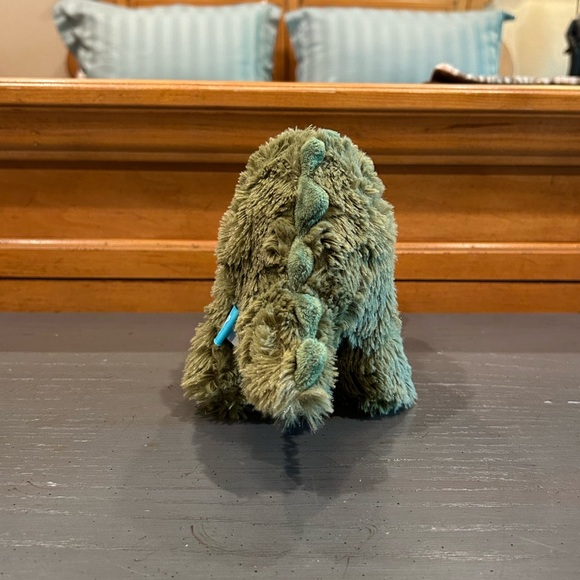 The Manhattan Toy Company Green Stegosaurus Dinosaur Plush Stuffed Animal Toy - Picture 6 of 13